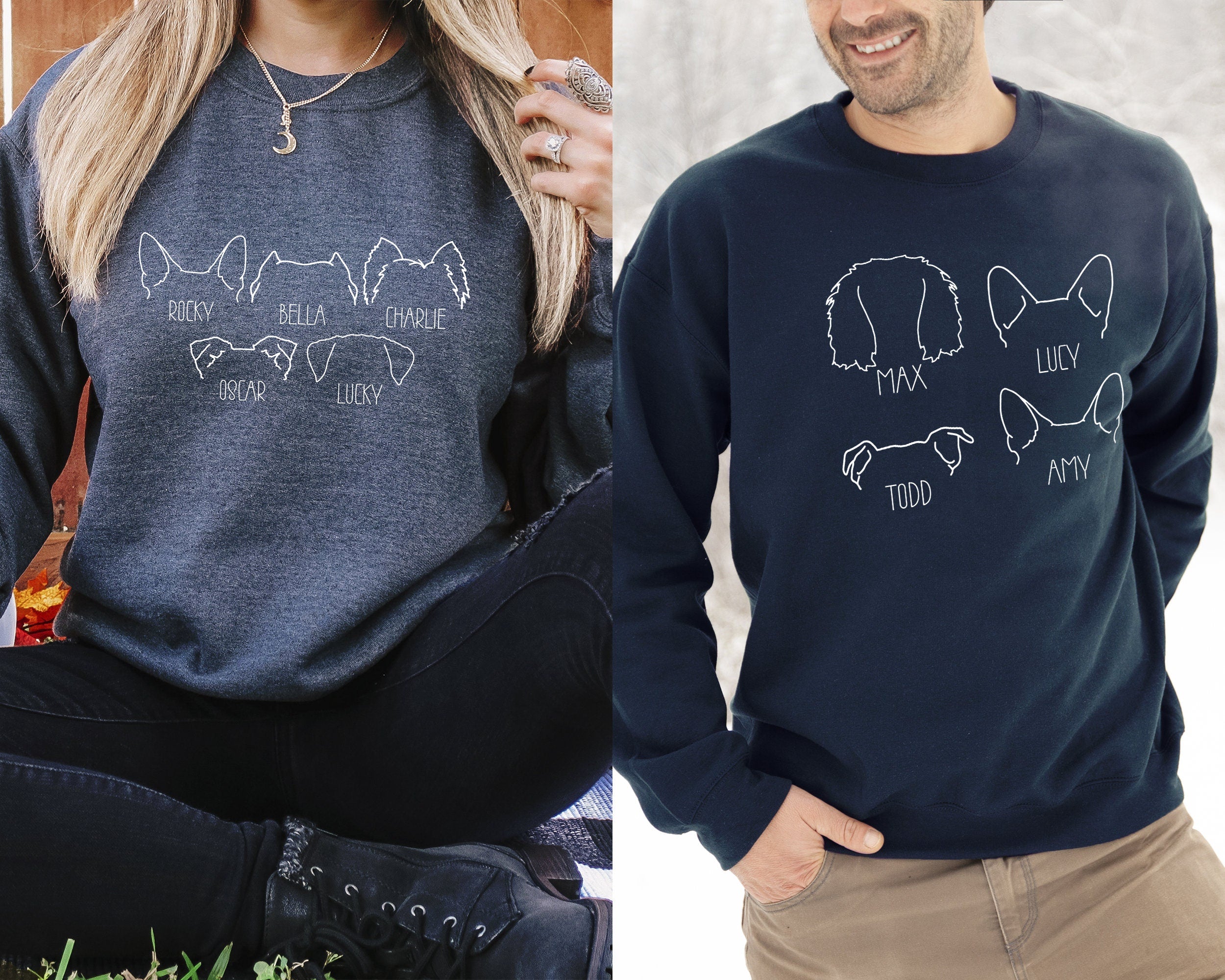 embroideredpetearoutlinesweatshirtwithnames63357ci40 MOBOLIT OFFICIAL Embroidered pet ear outline sweatshirt with names
